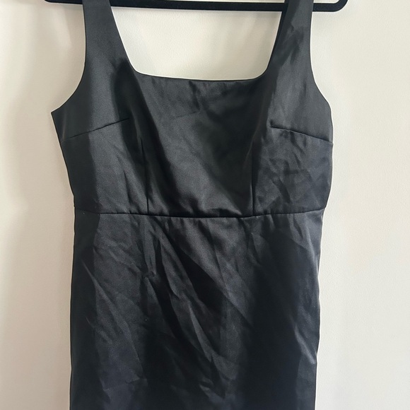 A New Day LBD little black dress Black Sheath Dress Sleeveless Scoop Neck 12 - Picture 2 of 6